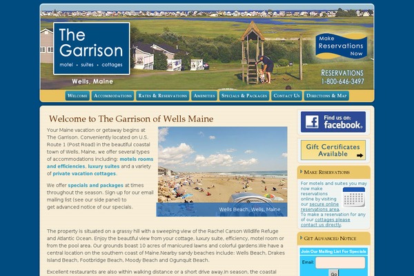 garrisonsuites.com site used New