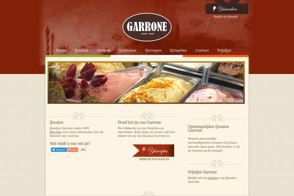 Garrone theme websites examples