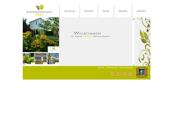 gartenappartement.at site used Wptheme1