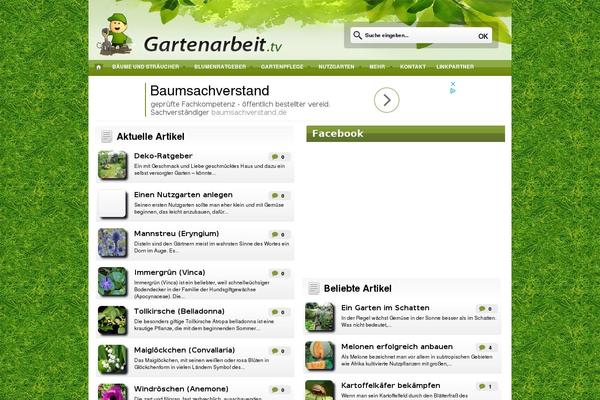 gartenarbeit.tv site used Kh-theme