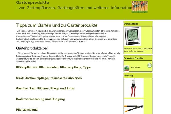 gartenprodukte.org site used Gartenprodukte2017