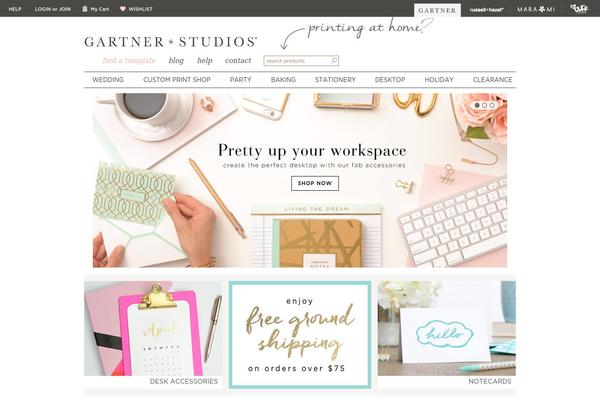 gartnergreetings.com site used Gartner2.0