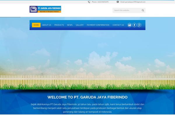 garudajaya.com site used Calibrefx Framework