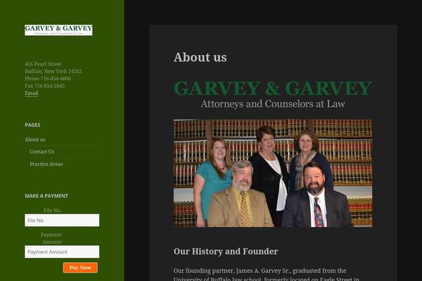 Twenty Fifteen theme site design template sample