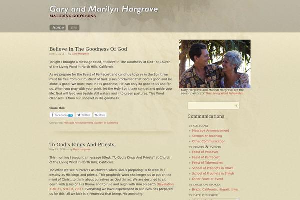 garyandmarilynhargrave.com site used Cypher-hfm