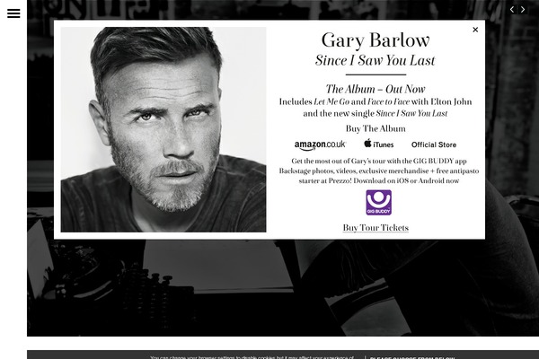 garybarlow.com site used Garybarlow
