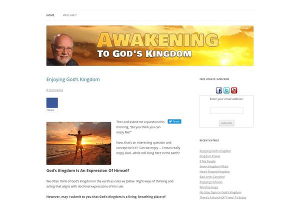 Twenty Twelve theme site design template sample