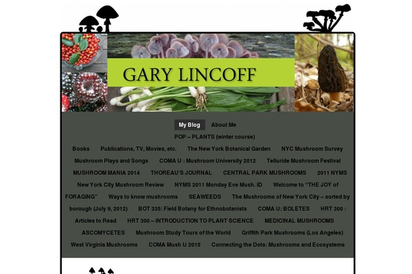 garylincoff.com site used Mushroom