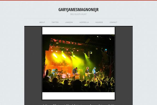 garymagnone.com site used Socially Awkward