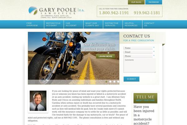 garypoole.com site used Garypoole