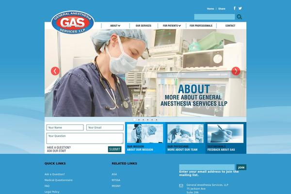 Gas theme site design template sample
