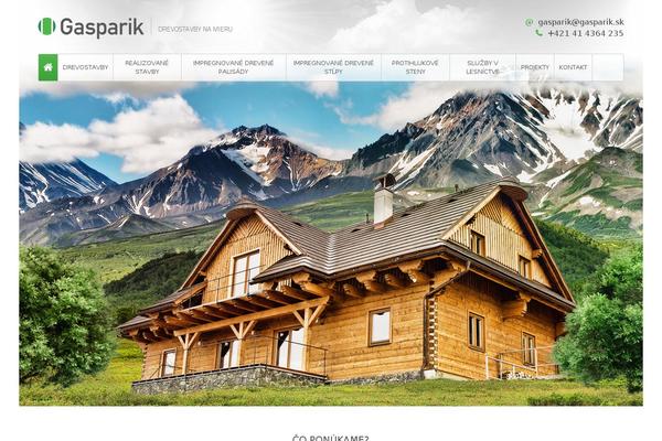gasparik.sk site used Gasparik