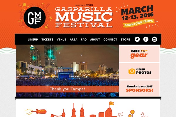 gasparillamusic.com site used Gmf-template