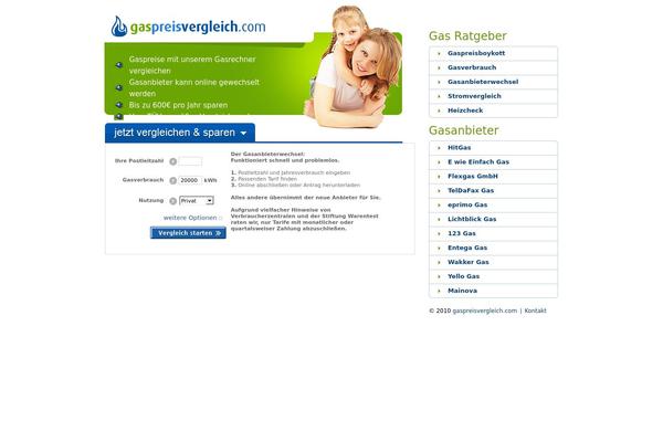 gaspreisvergleich.com site used Gpv