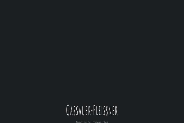 gassauer.com site used Gassauer
