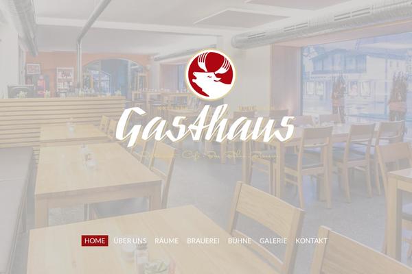 gasthaus WordPress theme, websites list used gasthaus theme gasthaus theme websites examples