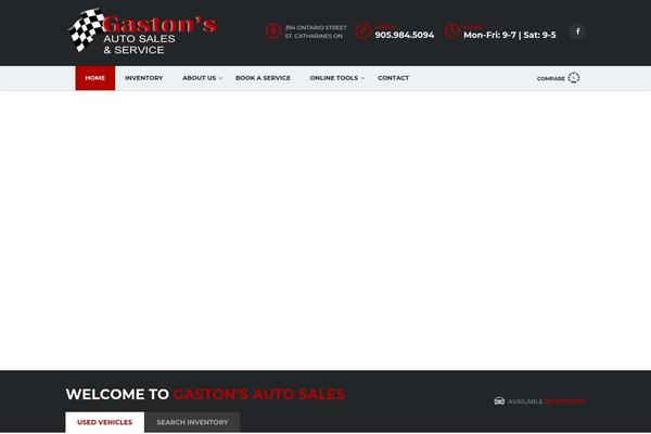 gastonsautosales.com site used Gaston