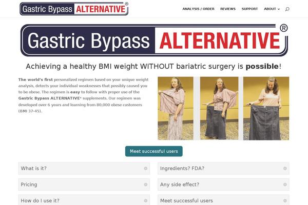 gastric-bypass-alternative.com site used Divi-ch