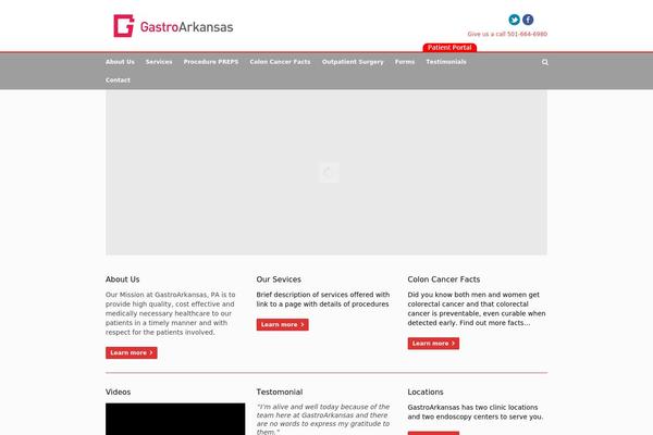 Pinpoint theme site design template sample