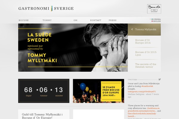 gastronomisverige.se site used Gastronomi