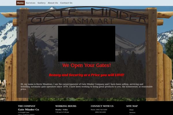 gateminder.com site used Mountaincreek