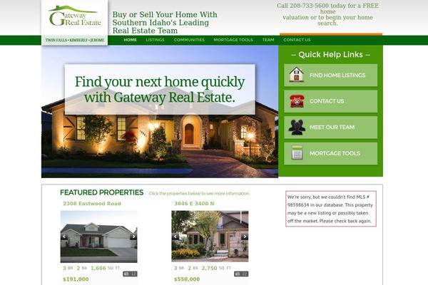 Genesis theme site design template sample