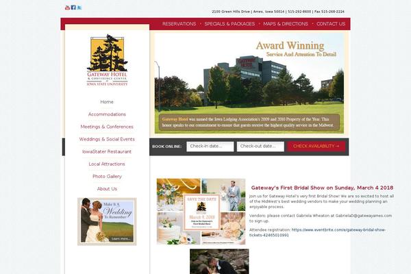 gatewayames.com site used Gatewayhotel