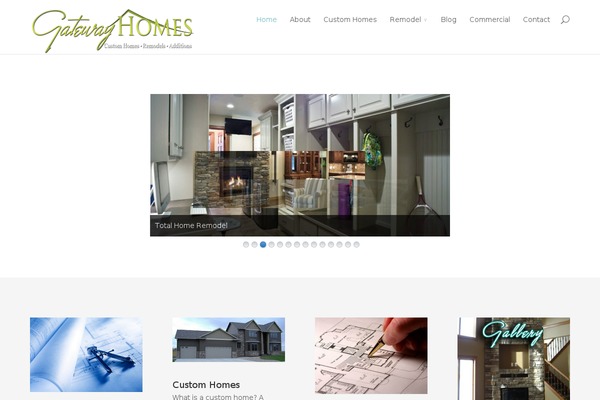 Divi theme site design template sample