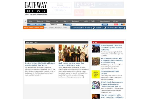 gatewaynews.co.za site used Domino-child