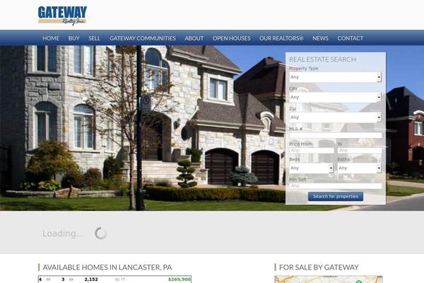 Curb Appeal theme site design template sample