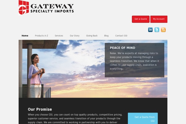 gatewayspecialtyimports.com site used Hestia-pro