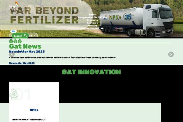 gatfertilizers.com site used Gat