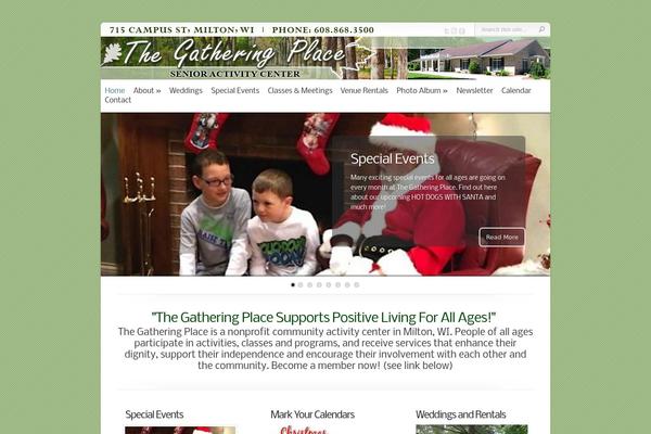 Chameleon theme site design template sample
