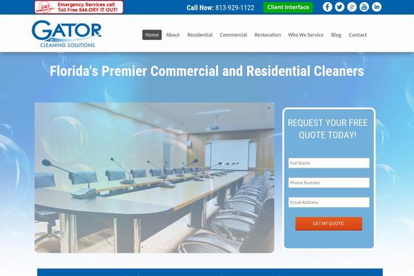 gatorcleaningsolutions.com site used Gator