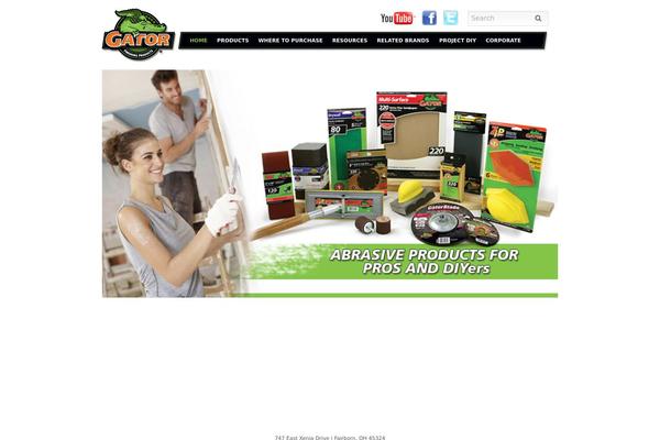 gatorfinishing.com site used Ali-gator-wp-theme