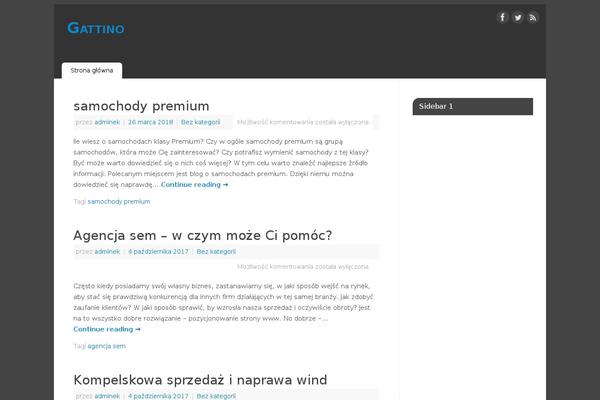 Mantra theme site design template sample