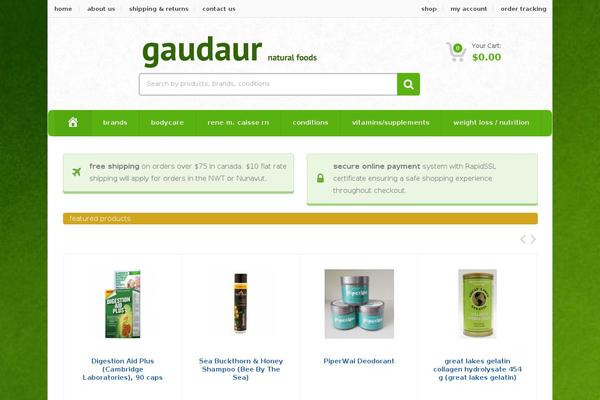 gaudaur.com site used Gaudaur