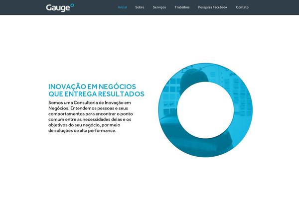gauge.com.br site used Gauge