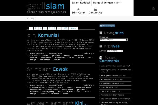 gaulislam.com site used ChromeNews