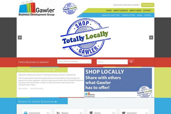 gawler.org.au site used Gawler