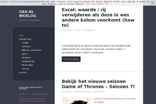 gax.nl site used Wilson