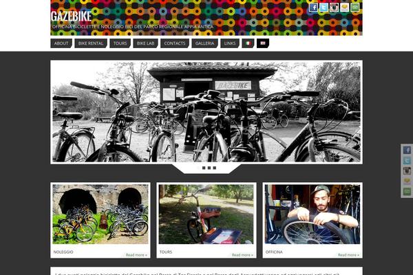 Parabola theme site design template sample