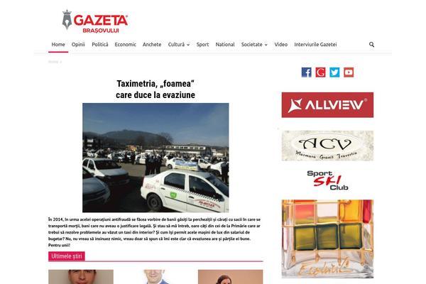 gazetabrasovului.ro site used Newspaper_v.4.6.1