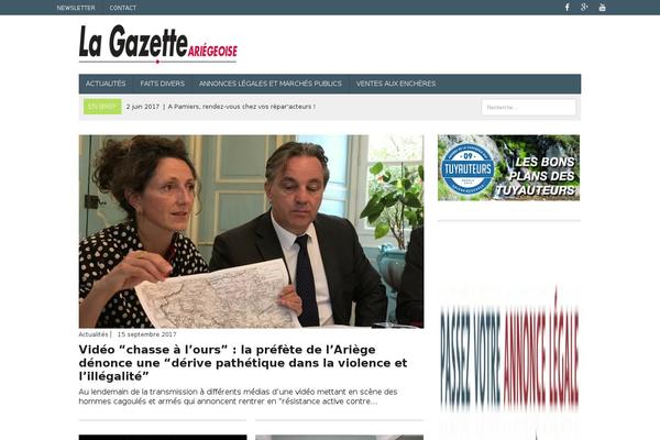 gazette-ariegeoise.fr site used Mh_newsdesk-child