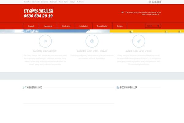 gaziantepgunesenerjisi.net site used Gunesenerjisi