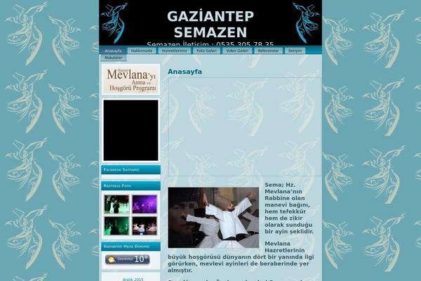 gaziantepsemazen.com site used Semazen