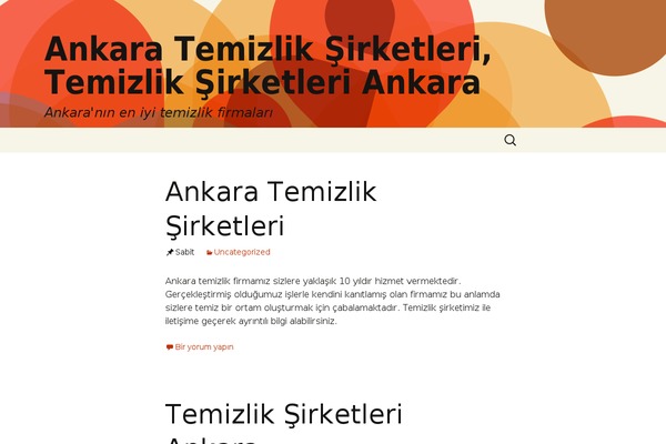 Twenty Thirteen theme site design template sample