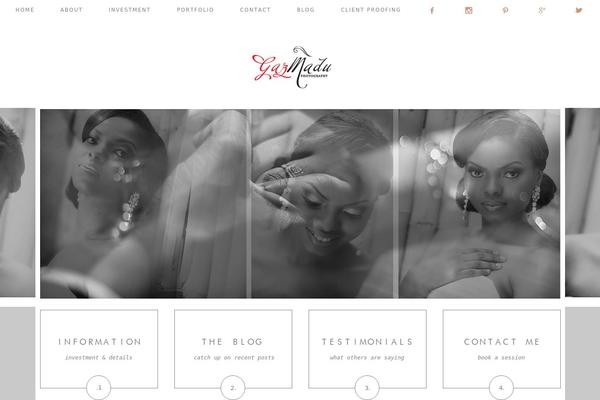 ProPhoto 5 theme site design template sample