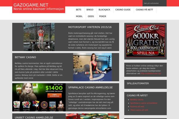 gazogame.net site used Urban Lite