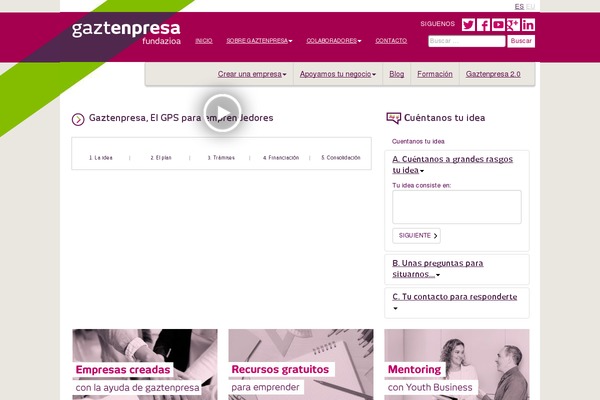 gaztenpresa.org site used Gaztenpresa